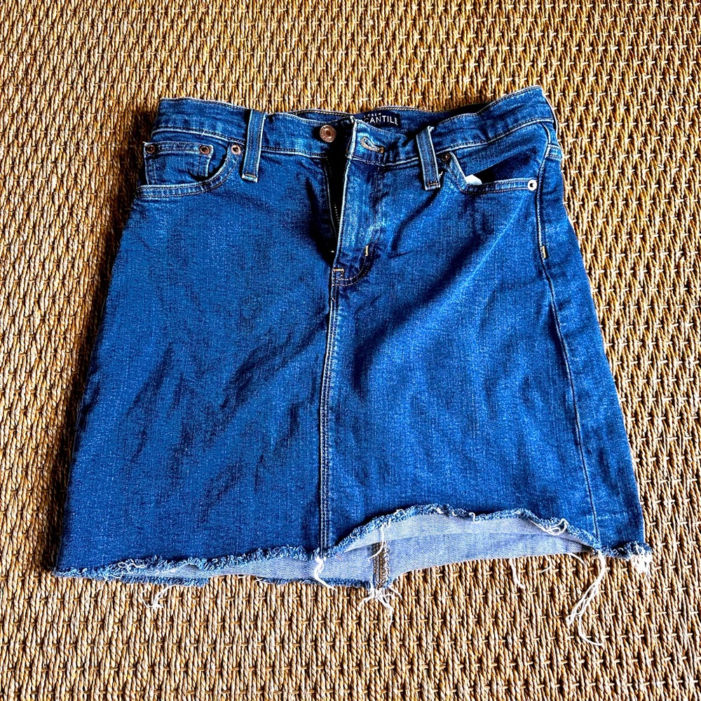 Jean skirt